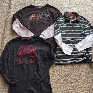 Boys Long Sleeve Shirts